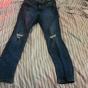 Super Skinny High Rise Jeans